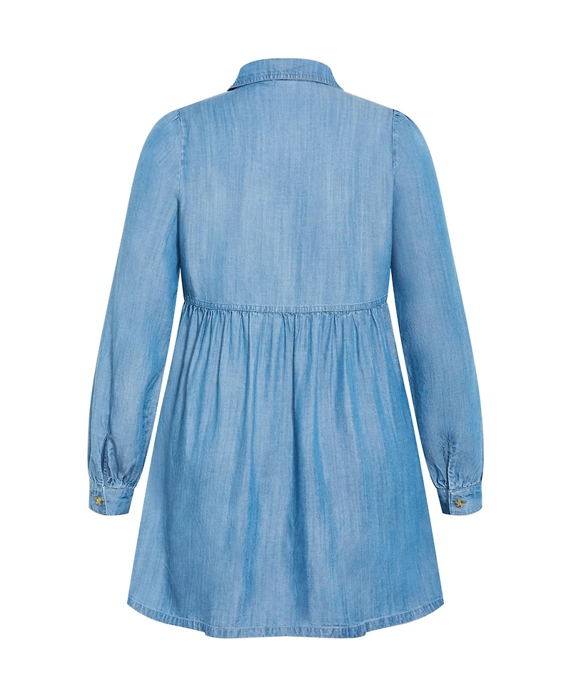 City Chic Plus Brayden Mini Dress
