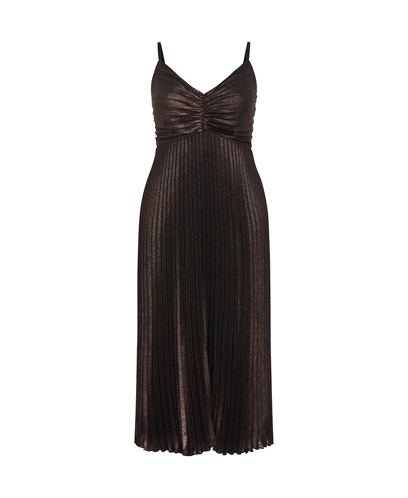 City Chic Plus Ariana Sparkle Maxi Dress