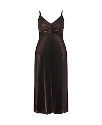 City Chic Plus Ariana Sparkle Maxi Dress