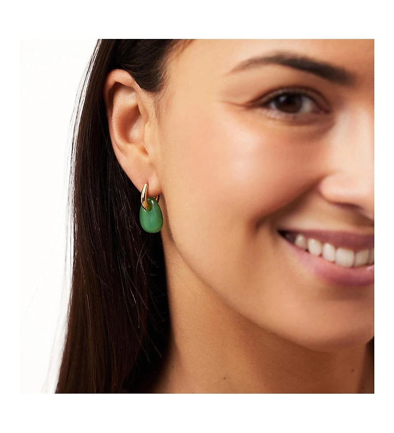 Ana Luisa Gold Drop Earrings - Kayla