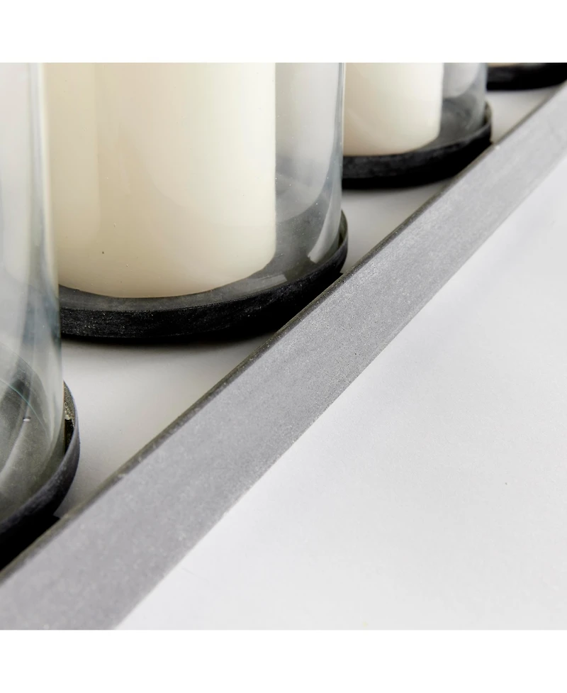 Baxton 5-Pillar Candle Holder