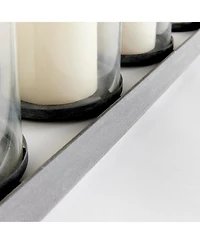 Baxton 5-Pillar Candle Holder