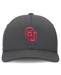 Top of the World Men's Charcoal Oklahoma Sooners Reflex Logo Flex Hat