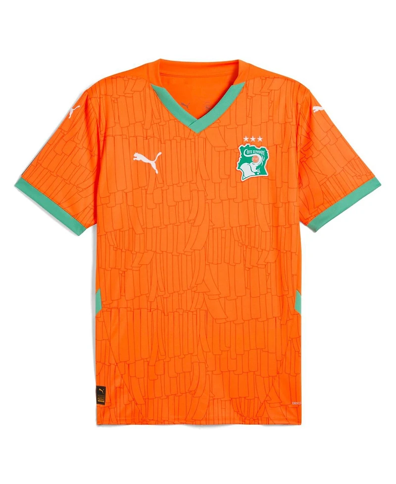 Puma Men's Orange Ivory Coast National Team 2025 Home Replica Jersey