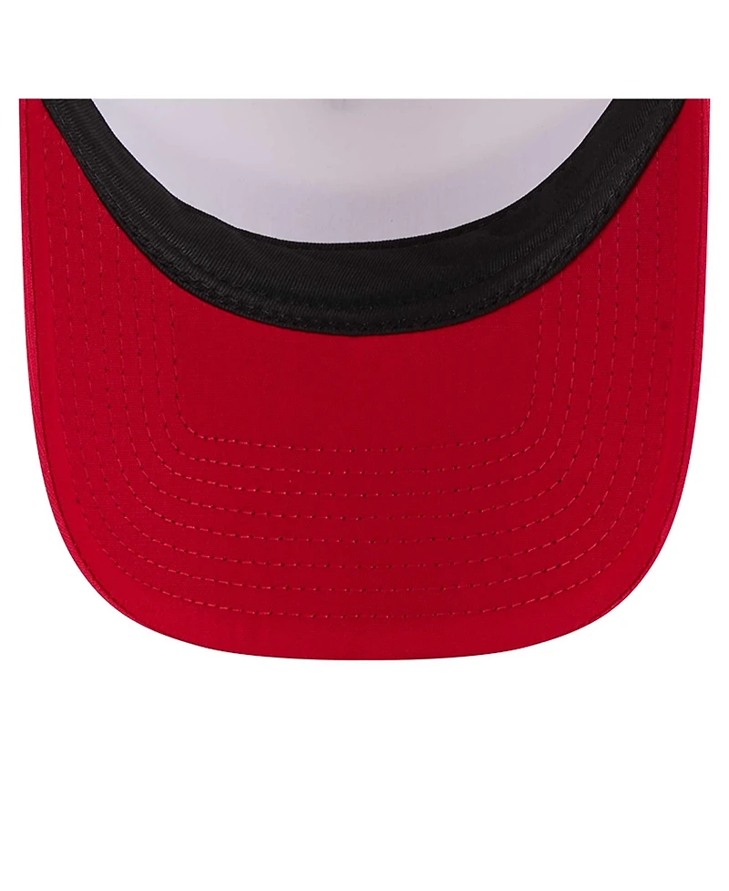 New Era Preschool Scarlet San Francisco 49ers Sport Night Color Block 9FORTY A-Frame Trucker Adjustable Hat