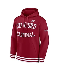 Nike Men's Cardinal Stanford Cardinal Legacy Retro Pullover Hoodie