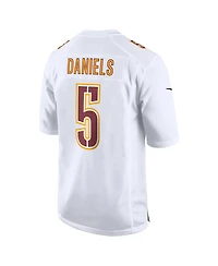 Nike Men's Jayden Daniels Tundra White Washington Commanders Fashion Jersey