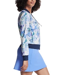 Skechers Women's Go Walk Seascape Floral Reversible Jacket