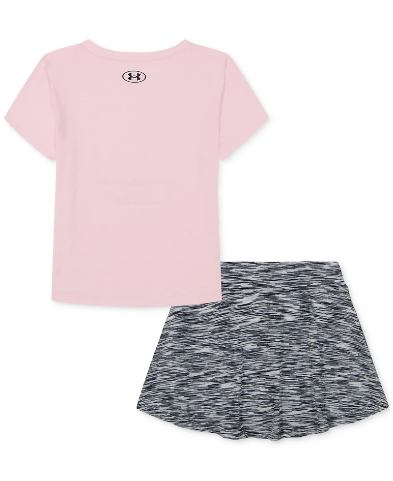 Under Armour Toddler and Little Girls Twist Skort Set