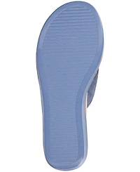 Journee Collection Women's Biara Crisscross Platform Wedge Sandals