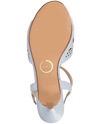 Journee Collection Women's Jessly Perforated Kitten Heel Dress Sandals