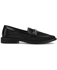 Journee Collection Women's Rainey Slip On Tailored Loafers
