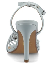 Journee Collection Women's Vanita Stiletto Strappy Dress Sandals