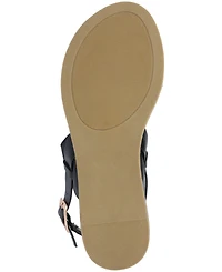 Journee Collection Women's Lavine Double Strap Flat Sandals