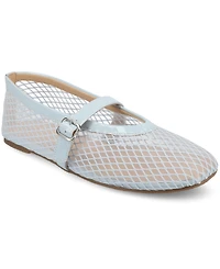 Journee Collection Women's Casha Mesh Mary Jane Flats