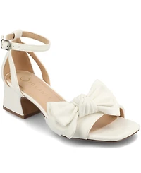 Journee Collection Women's Zevi Block Heel Dress Sandals