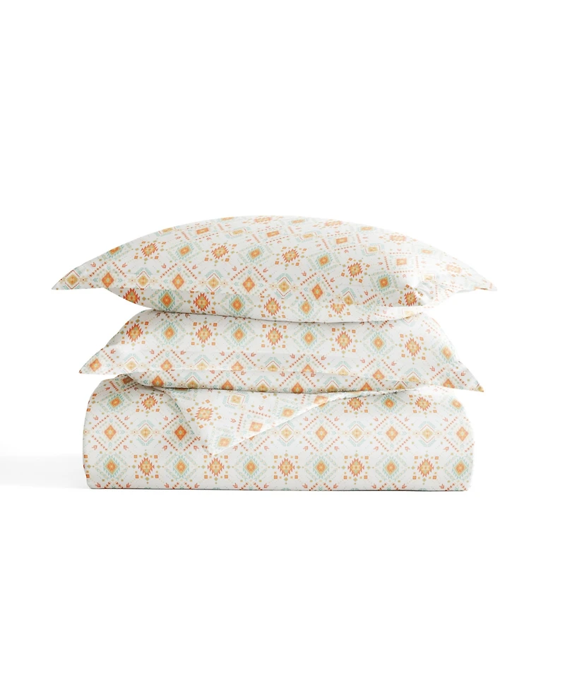 Home Collection Premium Ultra Soft Alps Chevron Pattern 3 Piece Duvet Cover Set, Twin/Twin Xl