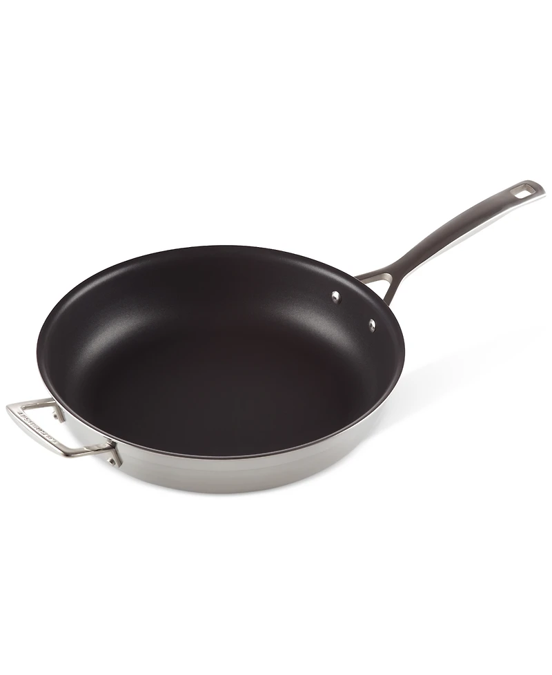 Le Creuset Classic Stainless Steel Round Nonstick Frypan, 12"