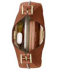 Michael Michael Kors Nolita Small Leather Hobo Shoulder Bag
