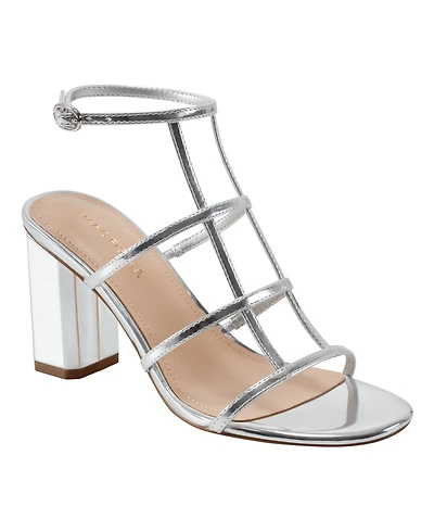 Marc Fisher Women's Norene Caged Block Heel Sandals