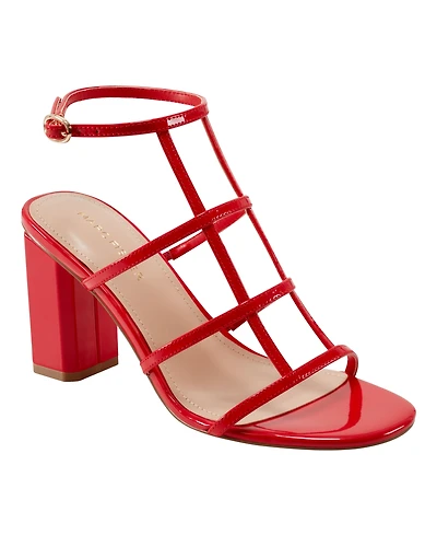 Marc Fisher Women's Norene Caged Block Heel Sandals