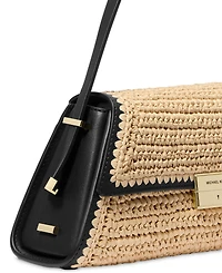 Michael Kors Ludlow Small Woven Convertible Shoulder Bag