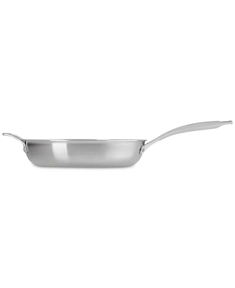 Le Creuset Essential Stainless Steel Shallow Round Frying Pan, 11"