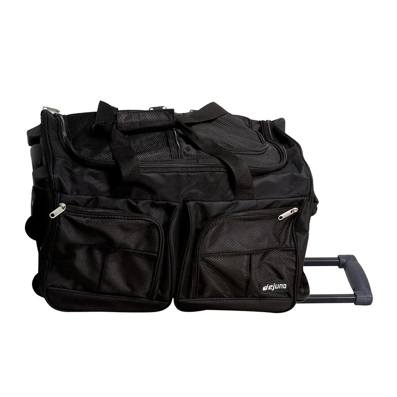 World Traveler Dejuno Expedition Pro 20-Inch Carry-On Rolling Duffle Bag
