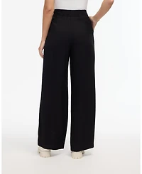Ellen Tracy Women's Pleated Wide Leg Pant