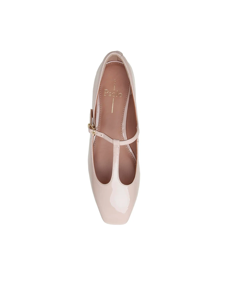 Linea Paolo Marcel | Mary Jane T-Strap Pumps