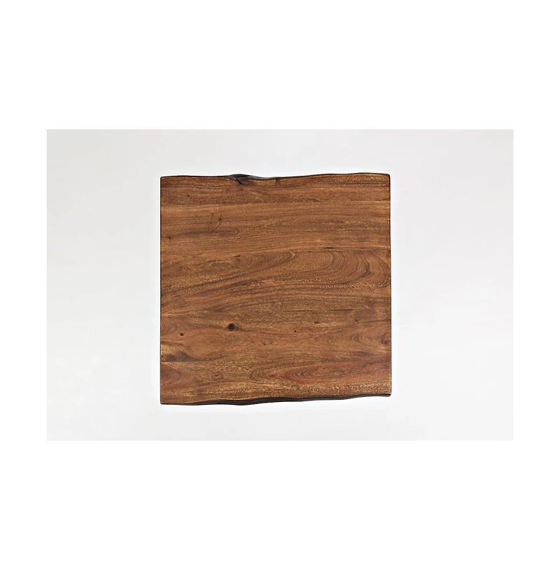 Nature's Edge 24'' Solid Acacia Square End Table