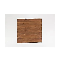 Nature's Edge 24'' Solid Acacia Square End Table
