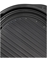Elite Cuisine 11" Electric Indoor Grill with Tempered Glass Lid