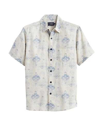 Pendleton Men's Short Sleeve Linen Dawson Shirt