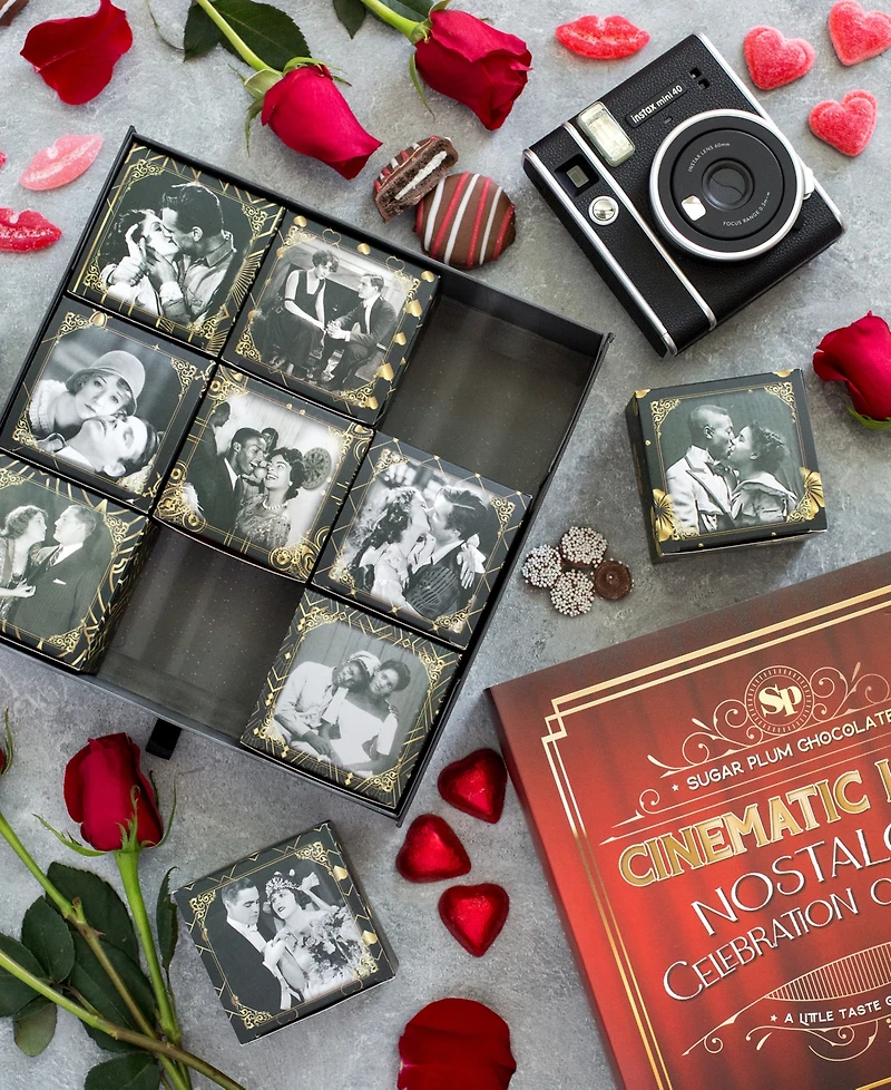 Sugar Plum Chocolates Cinematic Love: Nostalgic Celebration of Treats, 9 Boxes