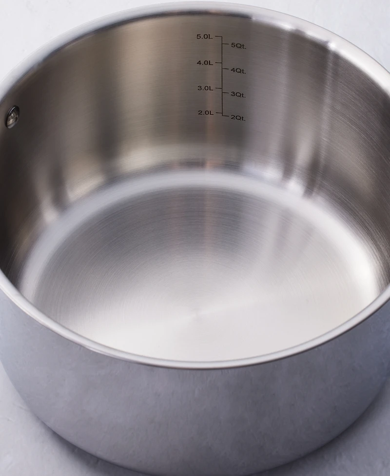 Le Creuset Classic Stainless Steel 6.25 Qt. Deep Round Stockpot