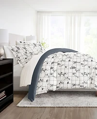 ienjoy Home Utra Soft Reversible 3-Pc. Duvet Cover Set, King/California King