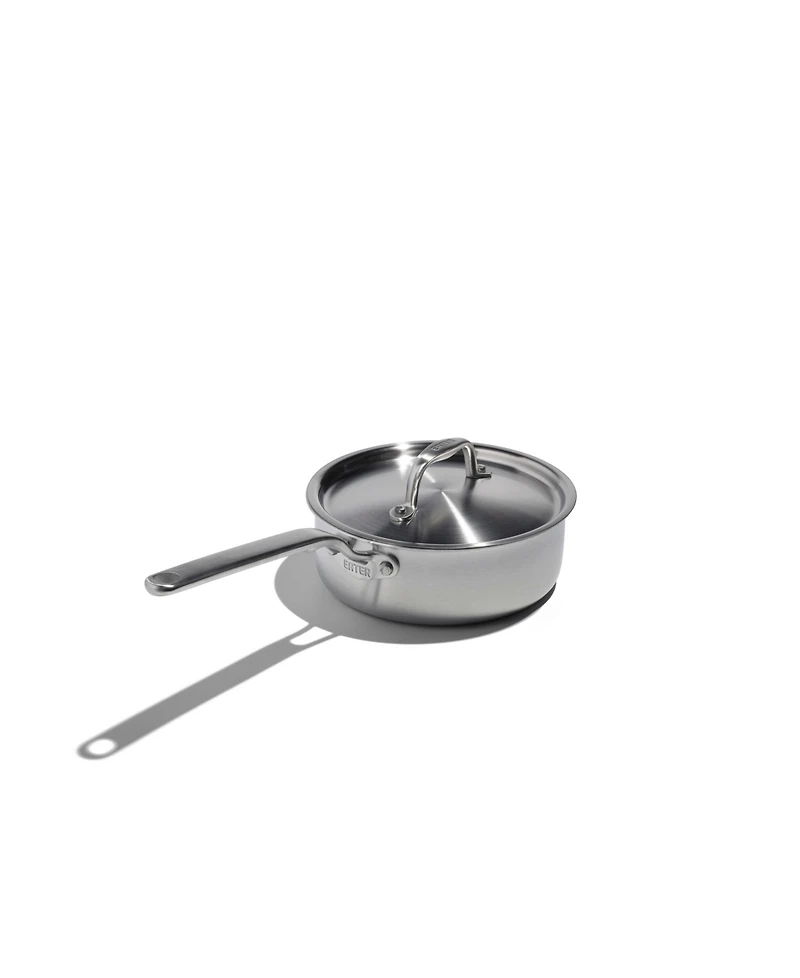 Heritage Steel X Eater 5-Ply Stainless Steel 2-Qt. Saucepan with Lid