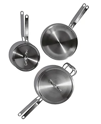 Heritage Steel X Eater 5-Ply Stainless Steel 5-Piece Essentials Set