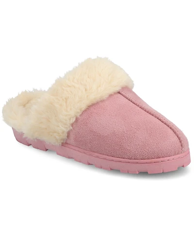 Journee Collection Women's Kalli Round Toe Slippers