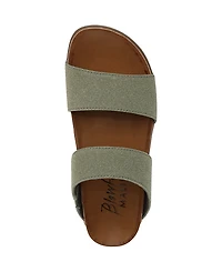 Blowfish Malibu Women's Leah Open Round Toe Slide Platform Sandals
