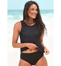 Lascana Women's Mid Rise Bikini Swimsuit Bottom