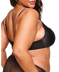 Libi Women's Plus-Size Unlined Demi Bra