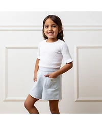 Hope & Henry Big Girls French Terry Pull-On Short