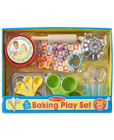 Melissa and Doug Kids' Baking Play Set with Bowls