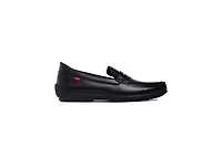 Marc Joseph New York Men's John Street Hands-Free Slip On Technology Leather Penny Loafers