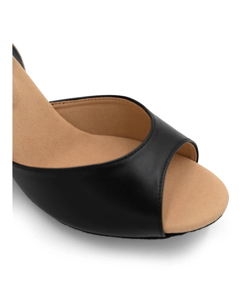 Capezio Women's Eva Wide Width Ballroom Shoe