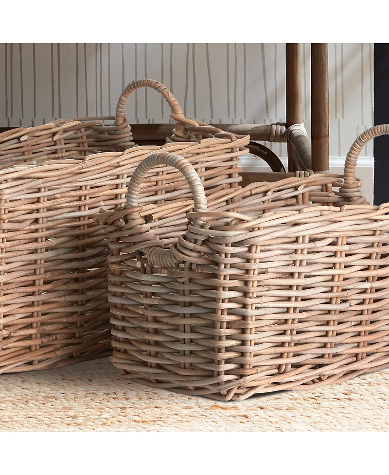 Normandy Halo Rectangular Baskets Set of 2