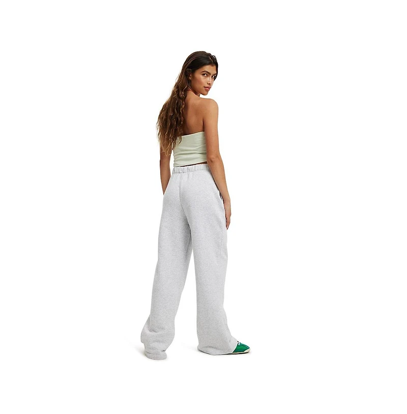 Cotton On Women's Classic Fleece Wide Leg Sweatpant