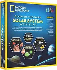 National Geographic Glow-in-the-Dark Solar System Activity Kit